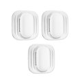 thumbnail image 3 of 3 pegatinas de pared con almohadilla anticolisión para manija de puerta, pegatina de colisión para refrigerador, pegatina de silicona gruesa creativa , blanco BLESIY Etiqueta de la pared de la manija de la puerta, 3 of 8