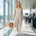 thumbnail image 5 of Foldable Pet Carrier Airline Approved Portable Dog Crate Cat Cage Travel Kennel for Small Dogs and Cats Car Seat Carrier Lightweight-Collapsible Pet Transport Box 1Pcs E, 5 of 5