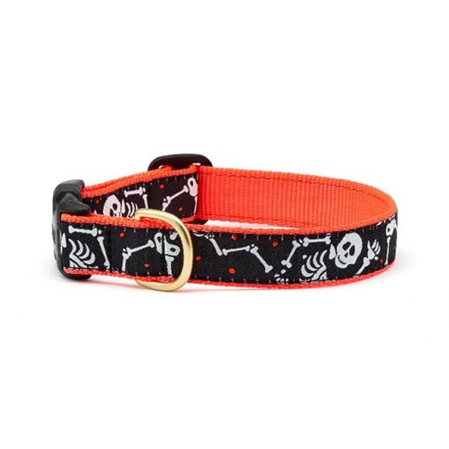 Up Country BONCQ5W Bone Jangles Dog Collar, Extra Large