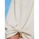 thumbnail image 4 of Vestido de playa de punto gofrado CUPSHE para cubrir el traje de baño, beige, talla M, 4 of 7