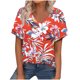 thumbnail image 1 of Camisetas Casuales de Manga Corta Plisada de la Moda de las Mujeres, Camiseta Cómoda de Poliéster para las Mujeres, Blusa de Primavera de Verano Lavado a Mano, 1 of 7
