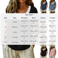 thumbnail image 3 of TEAJOPSUU Women's 100% Cotton Tops Short Sleeve Lace Tirm V Neck T Shirts Casual Loose Fit Summer Blouses Khaki, 3 of 6