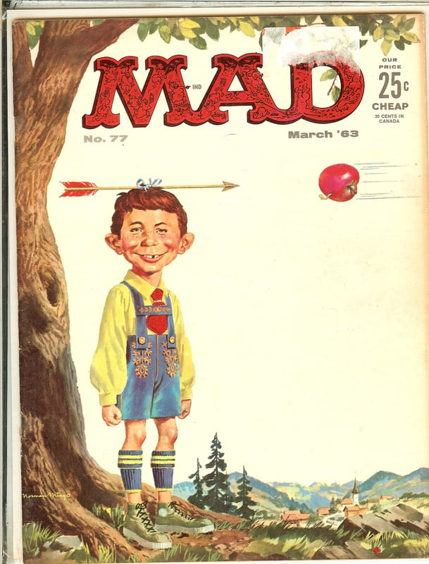 MAD Magazine Vintage #77 March 1963