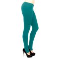 thumbnail image 2 of Vivian's Fashions Long Leggings - Cotton/Stirrup (Junior and Junior Plus Sizes), 2 of 3