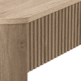 thumbnail image 4 of Bouclair Natural Wood console with ribbed drawer, 4 of 5