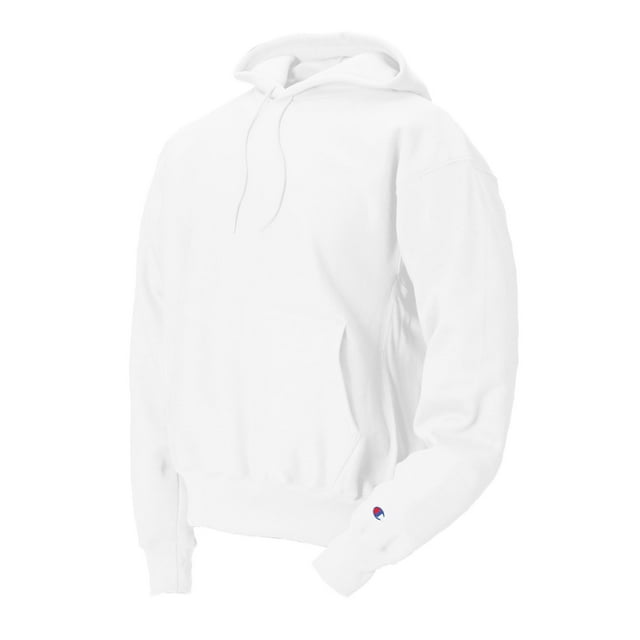 Champion Chandail à Capuchon en Molleton Reverse Weave pour Homme, m, Blanc