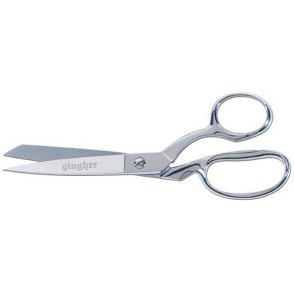 Gingher 8-Inch Knife Edge Bent Dressmaker's Shears,