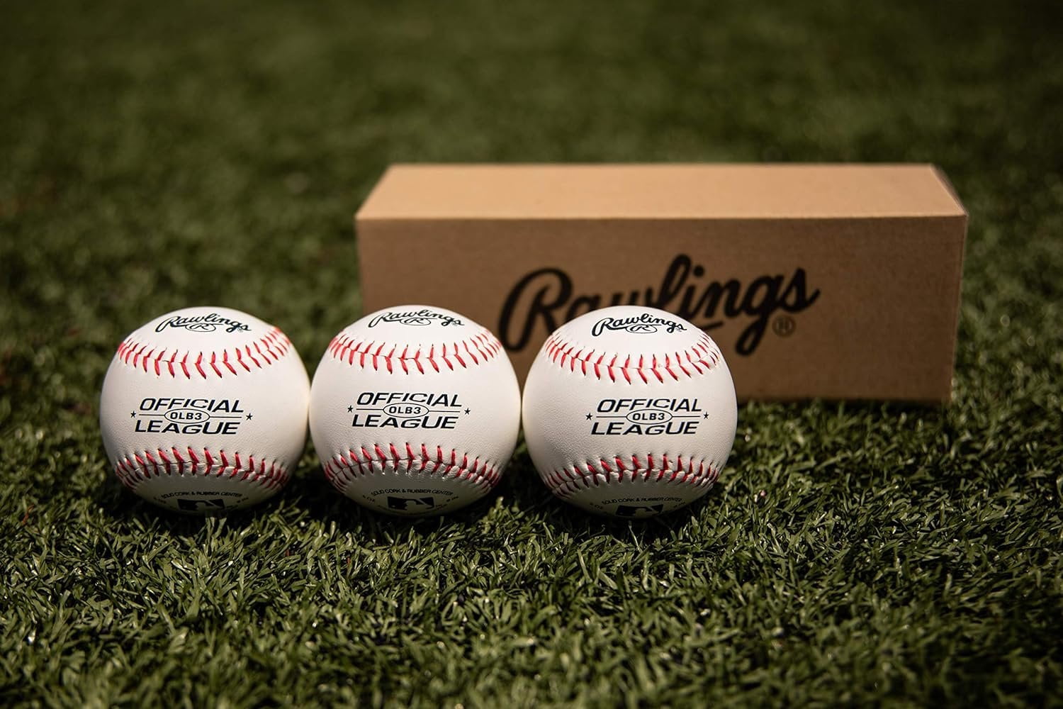 Rawlings Official League Recreational Use Practice Baseballs OLB3