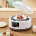 thumbnail image 6 of Yogurt Maker, 1.2L Multifunctional Digital Version With 304 Stainless Steel Inner Pot For Uk Plug, For Home Use Daily Yogurt Making, For Beginners And Yogurt Lovers, 6 of 8