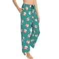 thumbnail image 2 of Balery Funny Christmas Deer print Women's Pajama Pants,Ultra Lightweight Pjs,Lounge Pant-XX-Large, 2 of 9