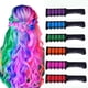 thumbnail image 1 of 6 Pcs Tinte para el Cabello Tiza de cabellero Coloración Color de Cabello con Guantes Y Chal Desechable Adultos DIY Cosplay regalos 12 Yinane Peine de tiza para el cabello, 1 of 8
