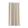 thumbnail image 2 of 2 Pcs Tab Top Blackout Curtain Panel 52 x 95 Inch, Room Darkening Thermal Insulated Curtain with Hook-and-Loop Tabs for Indoor Outdoor Patio Living Room, Window and Wall Decor, Beige, 2 of 4