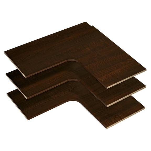 Easy Track RS3003-T 30 x 30 in. Shelves Corner - Pack of 3