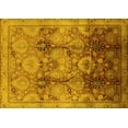 thumbnail image 1 of Ahgly Company Indoor Rectangle Oriental Yellow Traditional Area Rugs, 7' x 10', 1 of 4