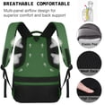 thumbnail image 5 of UKEIN Green Laptop Backpack Computer Business Backpack for Adult Water Resistant Anti-Theft Laptop Backpack for Men, 5 of 6