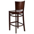 thumbnail image 3 of Flash Furniture Lacey 43.5" Restaurant Bar Stool in Walnut, 3 of 4