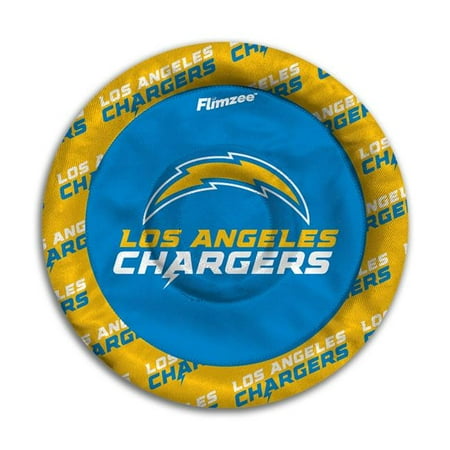 YouTheFan NFL Los Angeles Chargers Flimzee Bean-Bag Flying Disc