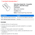 thumbnail image 2 of Valve Cover Gasket Set - Compatible with 2017 - 2022 Mini Cooper Countryman 2018 2019 2020 2021, 2 of 2