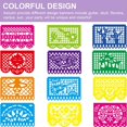 thumbnail image 4 of Decoración para fiestas Asoulin Fiesta Mexican Papel Picado x6, 4 of 7
