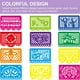thumbnail image 4 of Decoración para fiestas Asoulin Fiesta Mexican Papel Picado x6, 4 of 7
