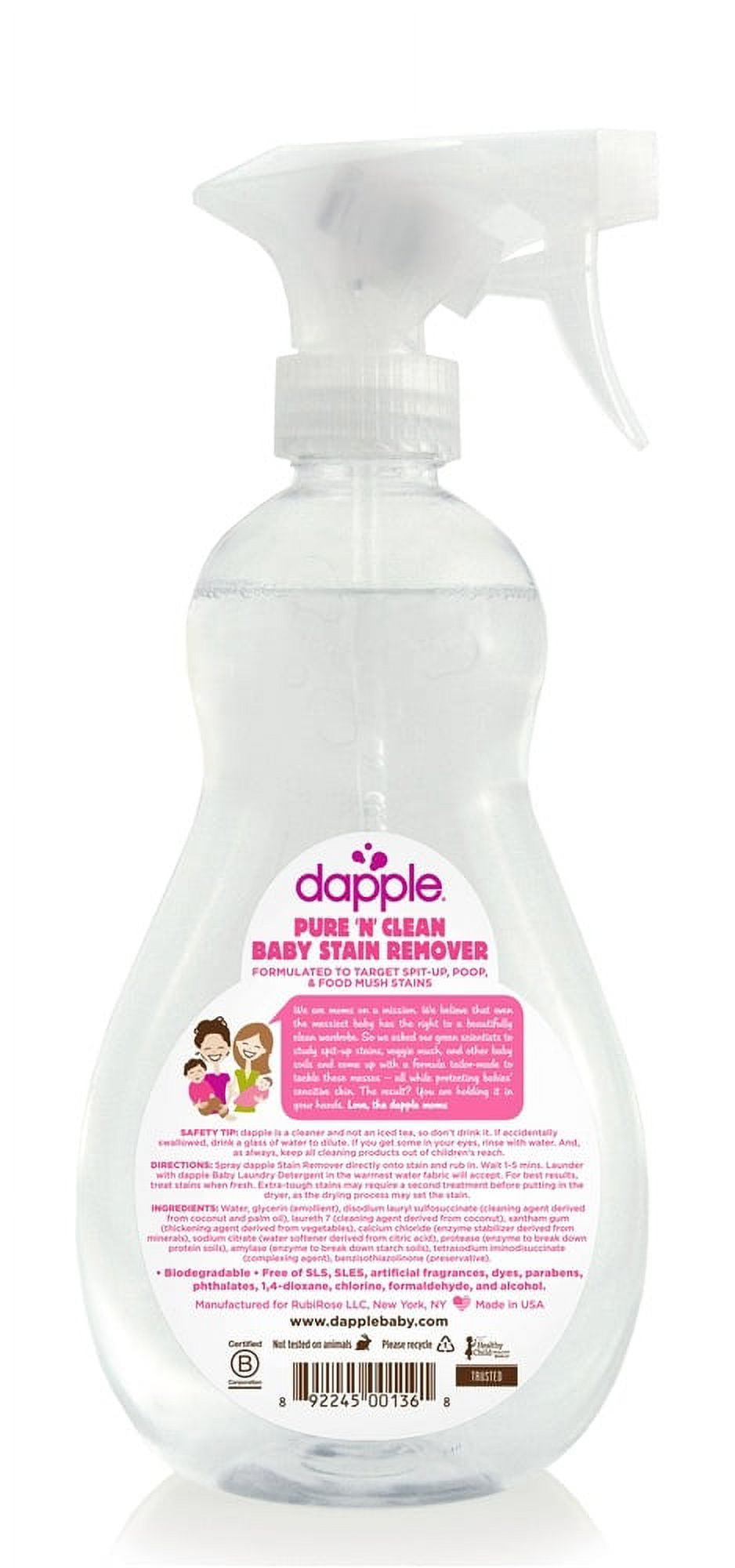 Dapple Breast Pump Cleaning Spray - 8 Fl Oz : Target