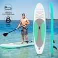 thumbnail image 2 of SereneLife Inflatable Stand Up Paddle Board (6 Inches Thick) with Premium SUP Accessories & Carry Bag | Wide Stance, Bottom Fin for Paddling, Surf Control, Non-Slip Deck | Youth & Adult Standing Boat, 2 of 5