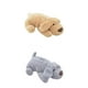 thumbnail image 1 of Plush Puppy Dog Tissue Caja de la cubierta del coche titular Organizador Decoración del hogar Café + Gris, 1 of 9