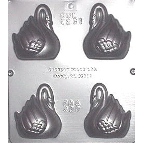 1231 Swan Assembly Chocolate Candy Mold