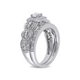 thumbnail image 3 of Everly Women's Diamond 14k White Gold Bridal Set, 3 of 4