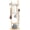Natural Wood Color, variant on Clothing Rack for Hanging Clothes,  Freestanding Clothes Rack Heavy Duty, Small Hanging Rack Hall Tree, Very Sturdy Coat Rack Stand