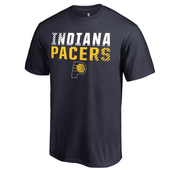 Men's Navy Indiana Pacers Fade Out T-Shirt