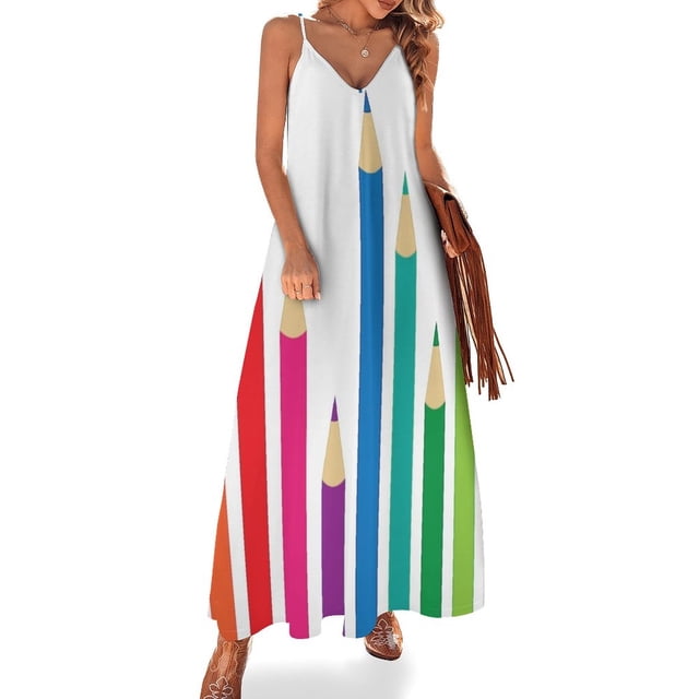 Nuevo vestido sin mangas de lápices de colores, vestidos de fiesta para mujer, vestidos para graduación, vestido sensual sexy para mujer, vestido de noche para mujer