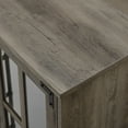 thumbnail image 5 of Walker Edison Farmhouse 4-Door TV Stand for TVs up to 65", Grey Wash, 5 of 15