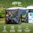 thumbnail image 3 of CLAM Quick-Set Adventure 9x9' Portable Outdoor Canopy Shelter w/Wind Panels, 3 of 11