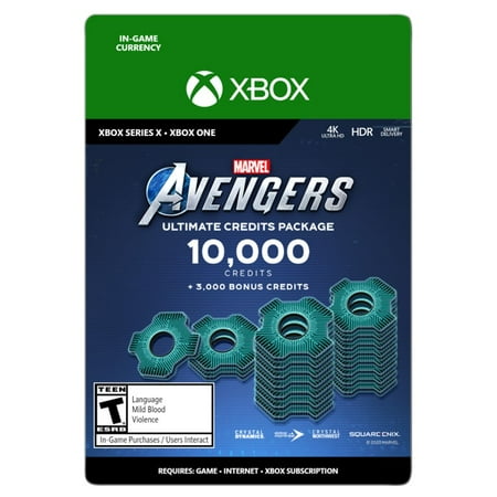 Marvel's Avengers: Mighty Credits Package, Square Enix Limited, Xbox [Digital Download]