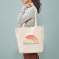thumbnail image 3 of CafePress - Vintage Bay View Tote Bag - Unisex Canvas Tote Bag, Beige, 1-Piece, 3 of 7