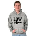 thumbnail image 5 of Low Key Nerd Sarcastic Pun Funny Geek Hoodie Sweatshirt Women Men Brisco Brands X, 5 of 6