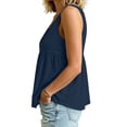 thumbnail image 7 of Sheghy Womens Tank Tops 100%Cotton Women's Solid-Color Sleeveless V-Neck Casual Cotton-Linen Top, 7 of 7