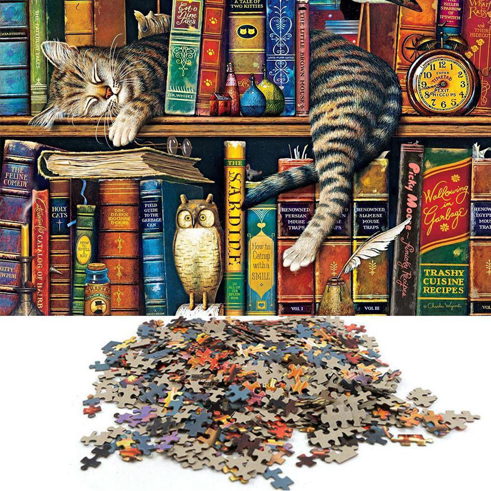 How to Assemble a Jigsaw Puzzle With a Curious Cat – Pix on Puzzles