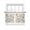 Beige, variant on Farmhouse Dandelion Sheer Curtains 45 Inch Length 2 Panels Set Window Treatments, Spring Modern Minimalist Country Flower Rod Pocket Semi Curtains for Living Room/Bedroom/Kitchen Décor, 104"W x 45"L