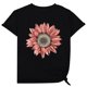 thumbnail image 3 of Pntutb Mujeres Moda Impresión O-Cuello Camiseta Corta Blusa Suelta Top Camisa Pntutb Pntutb-5871, 3 of 4