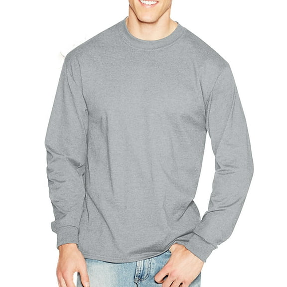 Hanes - Beefy-T Long Sleeve T-Shirt - 5186