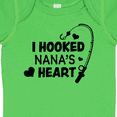 thumbnail image 4 of Inktastic I Hooked Nana's Heart with Fishing Rod Boys or Girls Baby Bodysuit, 4 of 5