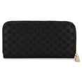 thumbnail image 3 of Daisy Fuentes Debossed Monogram Single Zip Long Wallet for Women, 3 of 6