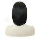 thumbnail image 2 of Peluca bob negra para mujer, cabello sintético corto y liso, lista para usar a diario., 2 of 5
