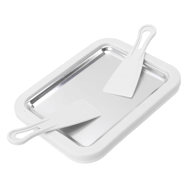 Placa de rodillo para helado fabricante de helado enrollado anillos de mano anticongelantes capacidad de 1L sin enchufe artesanía DIY requerida para acampar ANGGREK Otros