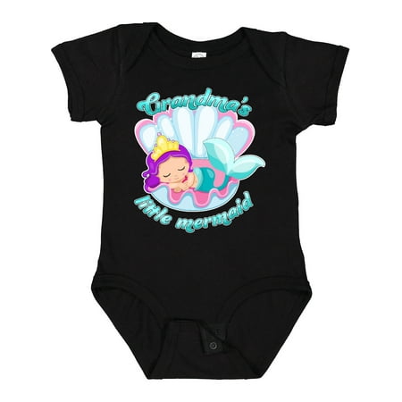 

Inktastic Grandma s Little Mermaid Gift Baby Girl Bodysuit