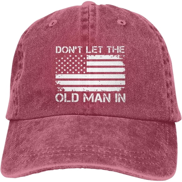 Baseball Hats Hat Don't Let The Old Man in Athletic Cap for Women's Lids Caps Trendy Old Man Ball