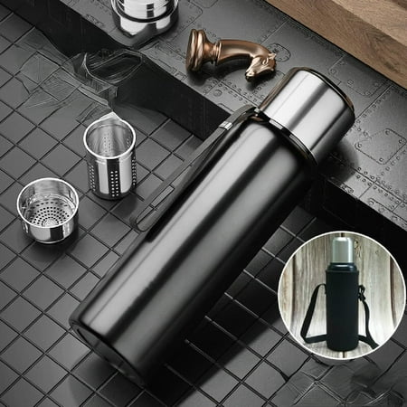 

High-grade thermos cup 316 stainless steel men s and women s water cups large capacity tea cups portable water cups