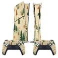 thumbnail image 2 of Tree Silhouettes And Mountain Console Skin Bundle for PS5 Pro Slim Disc & Digital / PS4 – Full Wrap + Dual Controller Flair, 2 of 5